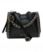 MICHAEL KORSマイケルコース）の古着「Mina Small Chain Convertible Crossbody Bag」｜ブラック