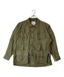 WTAPS（ダブルタップス）の古着「MODULAR/LS/ COTTON. RIPSTOP」｜グリーン