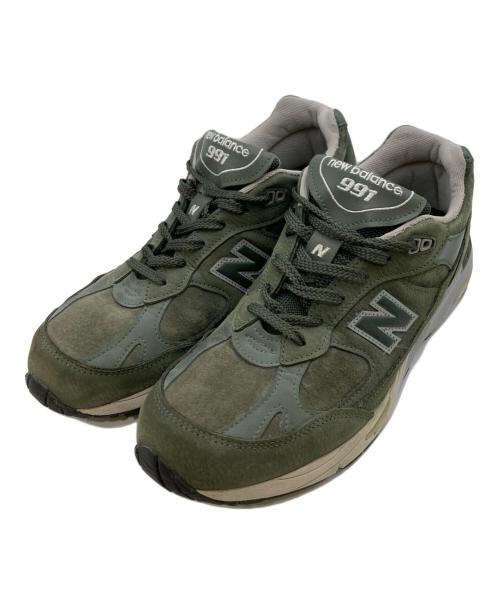 NEW BALANCE（ニューバランス）NEW BALANCE (ニューバランス) 991 グリーン サイズ:UK 9 1/2の古着・服飾アイテム