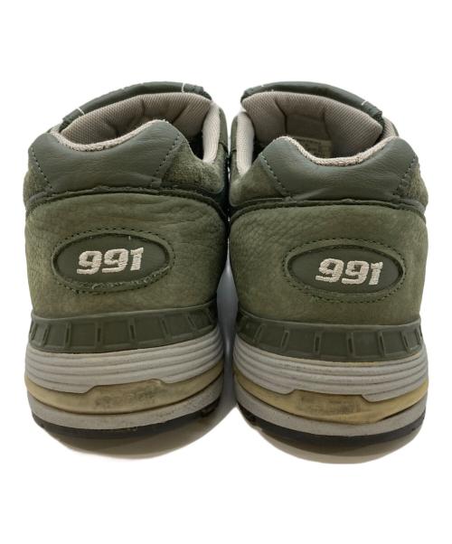 NEW BALANCE（ニューバランス）NEW BALANCE (ニューバランス) 991 グリーン サイズ:UK 9 1/2の古着・服飾アイテム