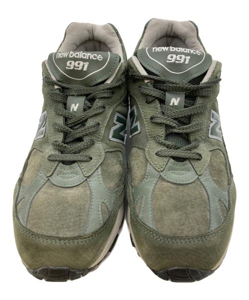 NEW BALANCE（ニューバランス）NEW BALANCE (ニューバランス) 991 グリーン サイズ:UK 9 1/2の古着・服飾アイテム