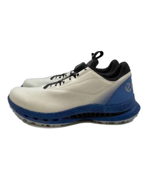 ECCO GOLF（エコー）ECCO GOLF (エコー) GOLF BIOM C5 ホワイト×ブルー サイズ:26の古着・服飾アイテム