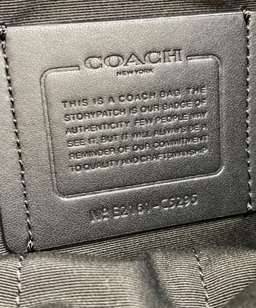 COACH（コーチ）COACH (コーチ) ターナー ストライプ バックパック ベージュの古着・服飾アイテム