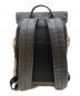 COACH (コーチ) ターナー ストライプ バックパック ベージュ：12000円