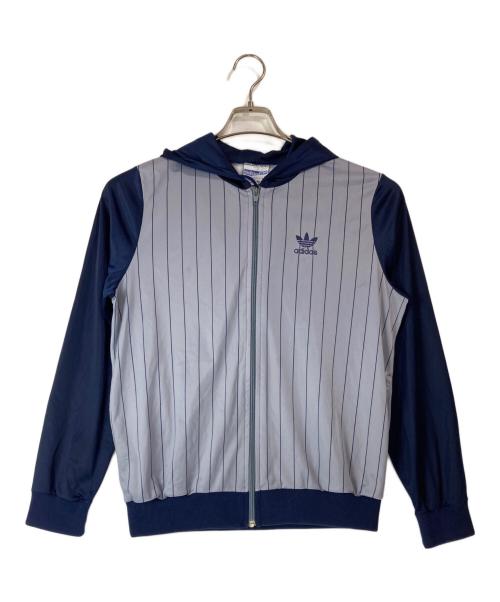 adidas（アディダス）adidas (アディダス) ジップパーカー ネイビー サイズ:Ⅼの古着・服飾アイテム