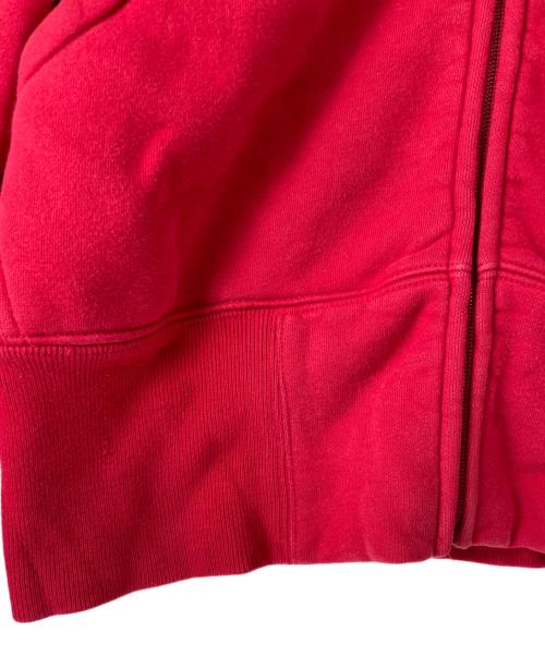 EVISU（エヴィス）EVISU (エヴィス) カモメ刺繍ジップパーカー レッド サイズ:36の古着・服飾アイテム