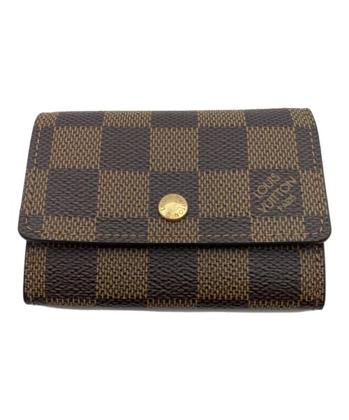 LOUIS VUITTON（ルイ ヴィトン）LOUIS VUITTON (ルイ ヴィトン) コインケース/ポルトモネ プラ ブラウンの古着・服飾アイテム