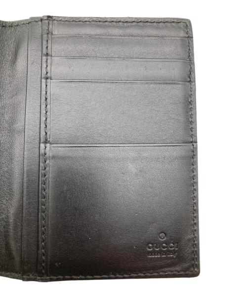 GUCCI（グッチ）GUCCI (グッチ) グッチシマ/カードケース ブラックの古着・服飾アイテム