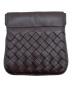 BOTTEGA VENETA（ボッテガベネタ）の古着「イントレチャートコインケース」｜ブラウン