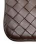 中古・古着 BOTTEGA VENETA (ボッテガベネタ) イントレチャートコインケース ブラウン：18000円