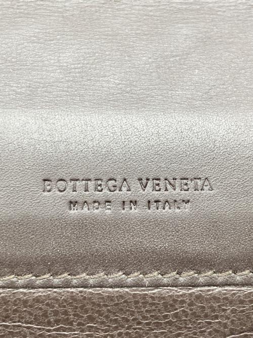 BOTTEGA VENETA（ボッテガベネタ）BOTTEGA VENETA (ボッテガベネタ) イントレチャート長財布 ブラウンの古着・服飾アイテム