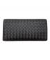 BOTTEGA VENETA（ボッテガベネタ）の古着「イントレチャート長財布」｜ブラウン