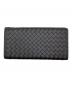 BOTTEGA VENETA (ボッテガベネタ) イントレチャート長財布 ブラウン：15000円