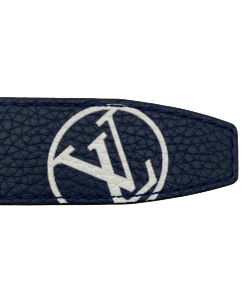 LOUIS VUITTON（ルイ ヴィトン）LOUIS VUITTON (ルイ ヴィトン) ベルト/LVサークル/サンチュールヴォワヤージュ ネイビー サイズ:100/40の古着・服飾アイテム