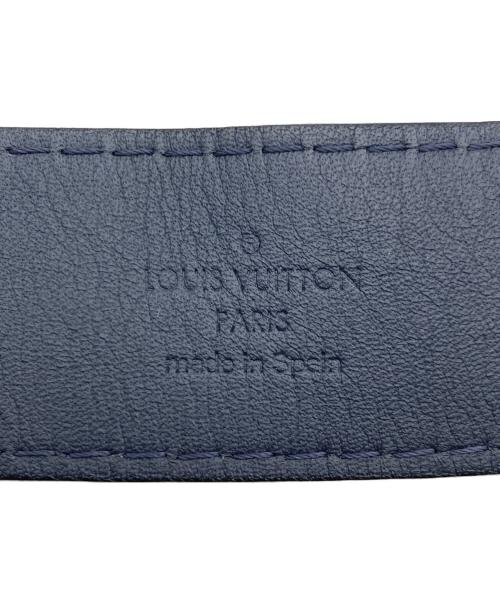 LOUIS VUITTON（ルイ ヴィトン）LOUIS VUITTON (ルイ ヴィトン) ベルト/LVサークル/サンチュールヴォワヤージュ ネイビー サイズ:100/40の古着・服飾アイテム