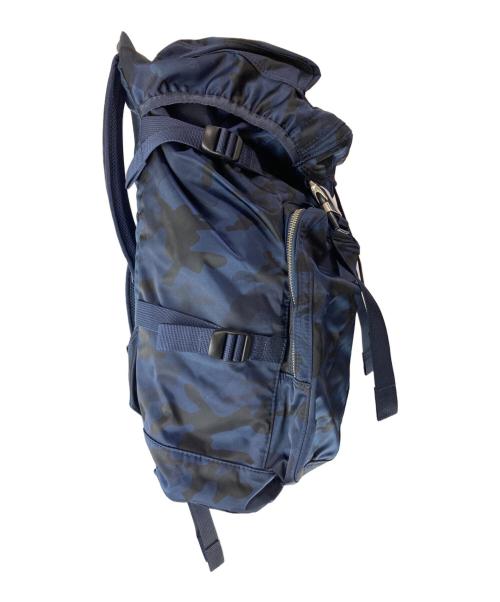 SOPHNET.（ソフネット）SOPHNET. (ソフネット) PORTER (ポーター) 16ss カモバックパック ネイビーの古着・服飾アイテム