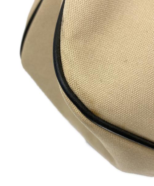 VISVIM（ビズビム）VISVIM (ビズビム) レザーハンドルトートバッグ ベージュの古着・服飾アイテム