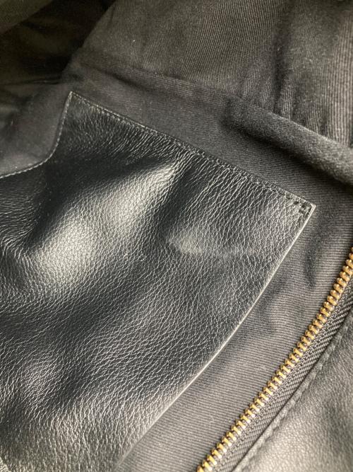 RALPH LAUREN（ラルフローレン）RALPH LAUREN (ラルフローレン) 2WAYレザーショルダーバッグ ブラックの古着・服飾アイテム