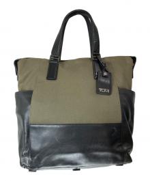 TUMI（トゥミ）の古着「トートバッグ」｜グリーン×ブラック