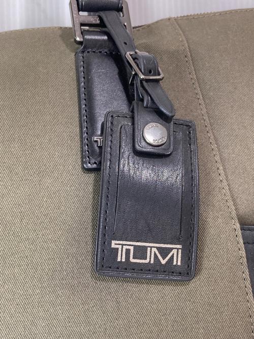 TUMI（トゥミ）TUMI (トゥミ) トートバッグ グリーン×ブラックの古着・服飾アイテム