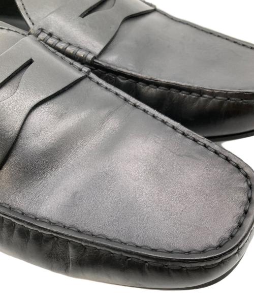 TOD'S（トッズ）TOD'S (トッズ) ドライビングローファー ブラック サイズ:7 1/2の古着・服飾アイテム