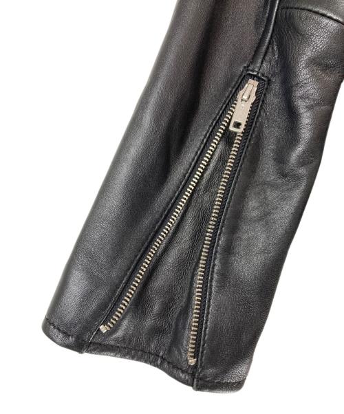 JOURNAL STANDARD（ジャーナルスタンダード）JOURNAL STANDARD (ジャーナルスタンダード) ダブルライダースジャケット ブラック サイズ:Ⅿの古着・服飾アイテム