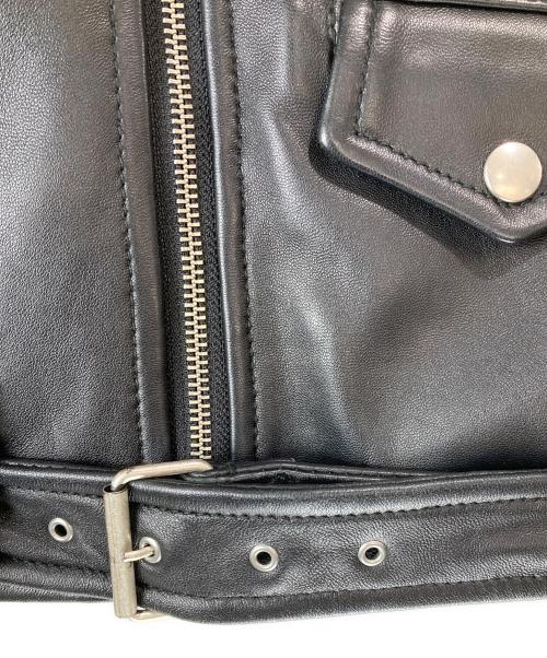 JOURNAL STANDARD（ジャーナルスタンダード）JOURNAL STANDARD (ジャーナルスタンダード) ダブルライダースジャケット ブラック サイズ:Ⅿの古着・服飾アイテム