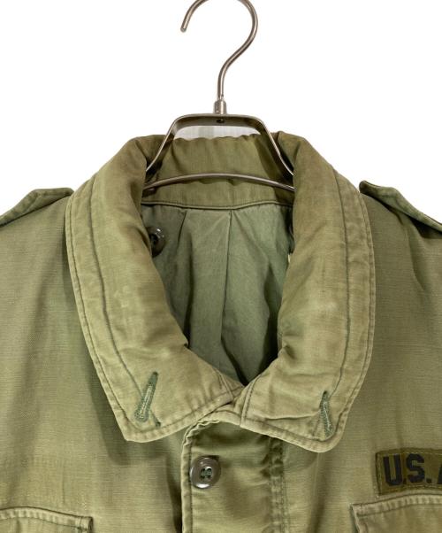 US ARMY（ユーエスアーミー）US ARMY (ユーエスアーミー) M-65フィールドミリタリージャケット グリーン サイズ:M－REGの古着・服飾アイテム