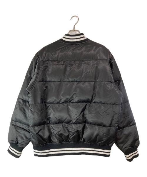SUPREME（シュプリーム）SUPREME (シュプリーム) Script Varsity Puffy Jacket ブラック サイズ:SIZE Mの古着・服飾アイテム