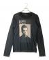 DOLCE & GABBANA（ドルチェ＆ガッバーナ）の古着「JAMES DEANプリントインサイドアウトカットソー」｜ブラック