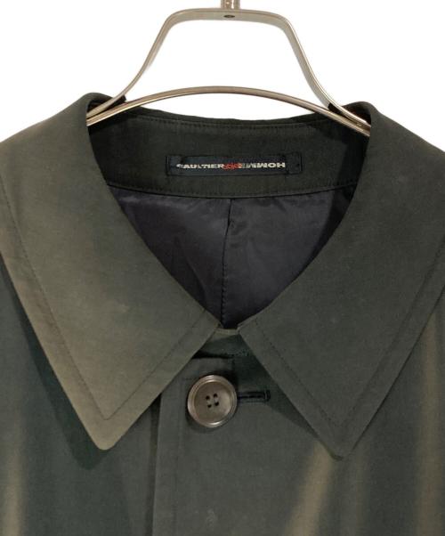 GAULTIER HOMME objet（ゴルチエオムオブジェ）GAULTIER HOMME objet (ゴルチエオムオブジェ) チェスターコート ブラック サイズ:46の古着・服飾アイテム