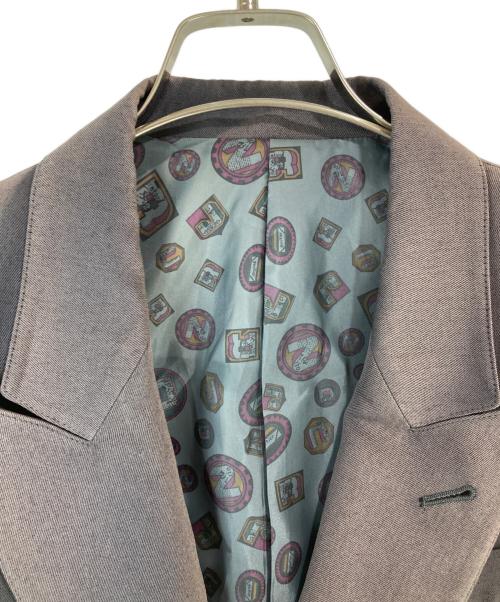 JUNIOR GAULTIER（ジュニアゴルチエ）JUNIOR GAULTIER (ジュニアゴルチエ) ダブルブレストジャケット パープル サイズ:48の古着・服飾アイテム