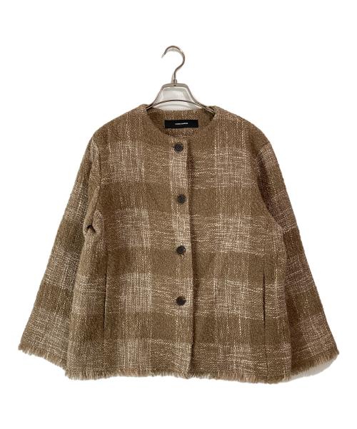 JOURNAL STANDARD（ジャーナルスタンダード）JOURNAL STANDARD (ジャーナルスタンダード) ループヤーンブルゾン ブラウン サイズ:SIZE Freeの古着・服飾アイテム