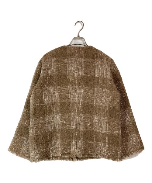 JOURNAL STANDARD（ジャーナルスタンダード）JOURNAL STANDARD (ジャーナルスタンダード) ループヤーンブルゾン ブラウン サイズ:SIZE Freeの古着・服飾アイテム