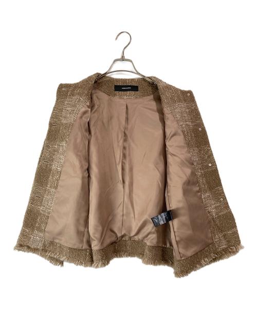 JOURNAL STANDARD（ジャーナルスタンダード）JOURNAL STANDARD (ジャーナルスタンダード) ループヤーンブルゾン ブラウン サイズ:SIZE Freeの古着・服飾アイテム