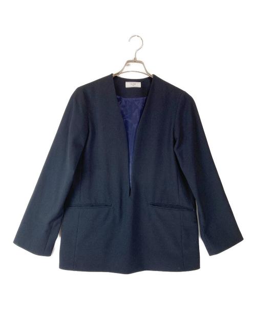 SLOBE IENA（スローブ イエナ）SLOBE IENA (スローブ イエナ) Vネックプルオーバージャケット ネイビー サイズ:FREEの古着・服飾アイテム