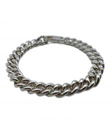 BUNNEY（バニー）の古着「Curb Change Bracelet Thin」｜シルバー