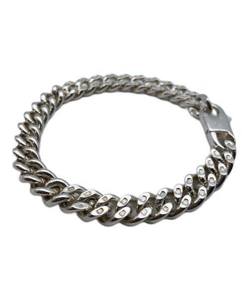 BUNNEY（バニー）BUNNEY (バニー) Curb Change Bracelet Thin シルバーの古着・服飾アイテム
