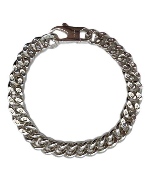 BUNNEY（バニー）BUNNEY (バニー) Curb Change Bracelet Thin シルバーの古着・服飾アイテム