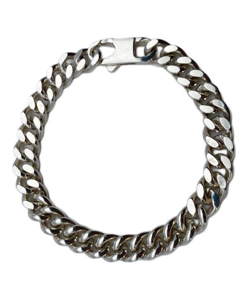 BUNNEY（バニー）BUNNEY (バニー) Curb Change Bracelet Thin シルバーの古着・服飾アイテム