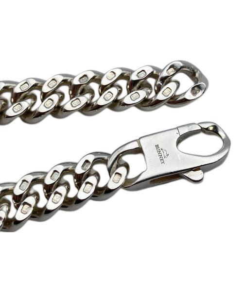 BUNNEY（バニー）BUNNEY (バニー) Curb Change Bracelet Thin シルバーの古着・服飾アイテム
