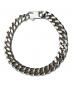 中古・古着 BUNNEY (バニー) Curb Change Bracelet Thin シルバー：100000円