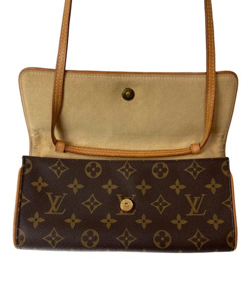 LOUIS VUITTON（ルイ ヴィトン）LOUIS VUITTON (ルイ ヴィトン) ポシェットツインGM ブラウンの古着・服飾アイテム