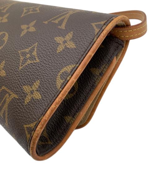 LOUIS VUITTON（ルイ ヴィトン）LOUIS VUITTON (ルイ ヴィトン) ポシェットツインGM ブラウンの古着・服飾アイテム