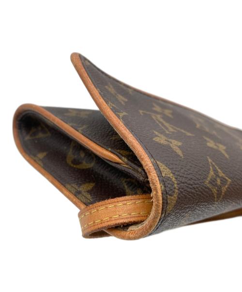 LOUIS VUITTON（ルイ ヴィトン）LOUIS VUITTON (ルイ ヴィトン) ポシェットツインGM ブラウンの古着・服飾アイテム
