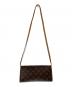 LOUIS VUITTON (ルイ ヴィトン) ポシェットツインGM ブラウン：40000円