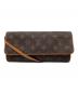LOUIS VUITTON（ルイ ヴィトン）の古着「ポシェットツインGM」｜ブラウン