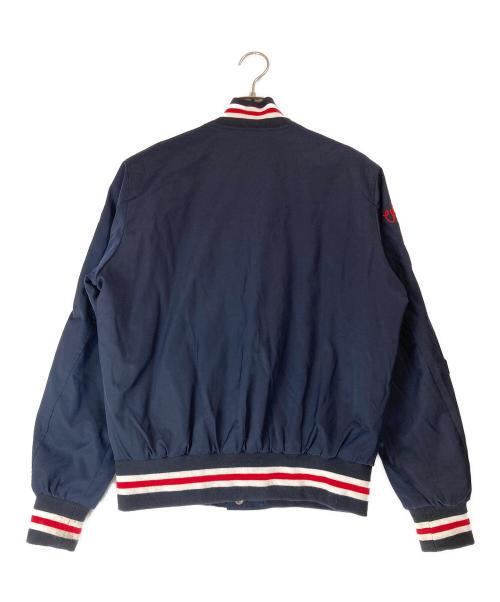 VAN JAC（ヴァン・ヂャケット）VAN JAC (ヴァン・ヂャケット) ベースボールジャンパー ネイビー サイズ:Mの古着・服飾アイテム