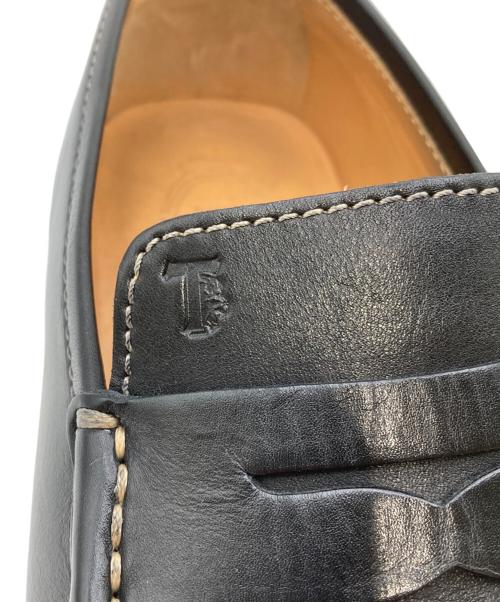 TOD'S（トッズ）TOD'S (トッズ) コインローファー ブラック サイズ:5の古着・服飾アイテム