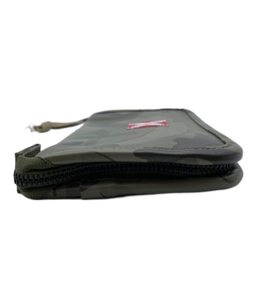 LUGGAGE LABEL（ラゲッジ レーベル）LUGGAGE LABEL (ラゲッジ レーベル) SOPHNET. (ソフネット) カモ柄長財布 グリーンの古着・服飾アイテム